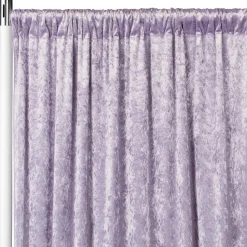Premade Velvet Backdrop Curtain 14ft Long x 52in Wide in Wisteria