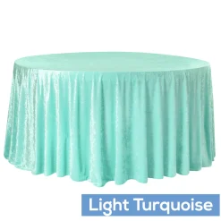 Premade Velvet Tablecloth - 120