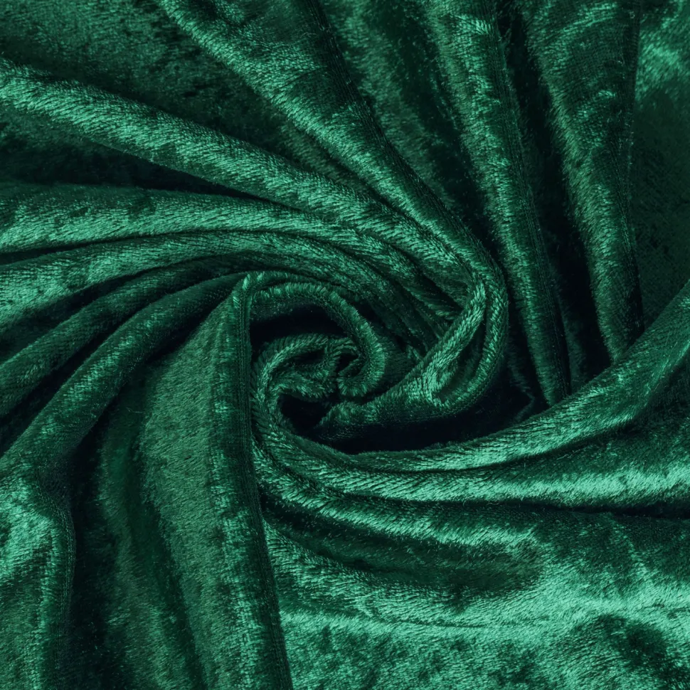 Premade Velvet Table Runner - Emerald Green