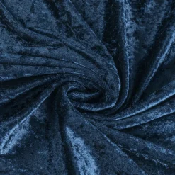 Premade Velvet Table Runner - Navy Blue
