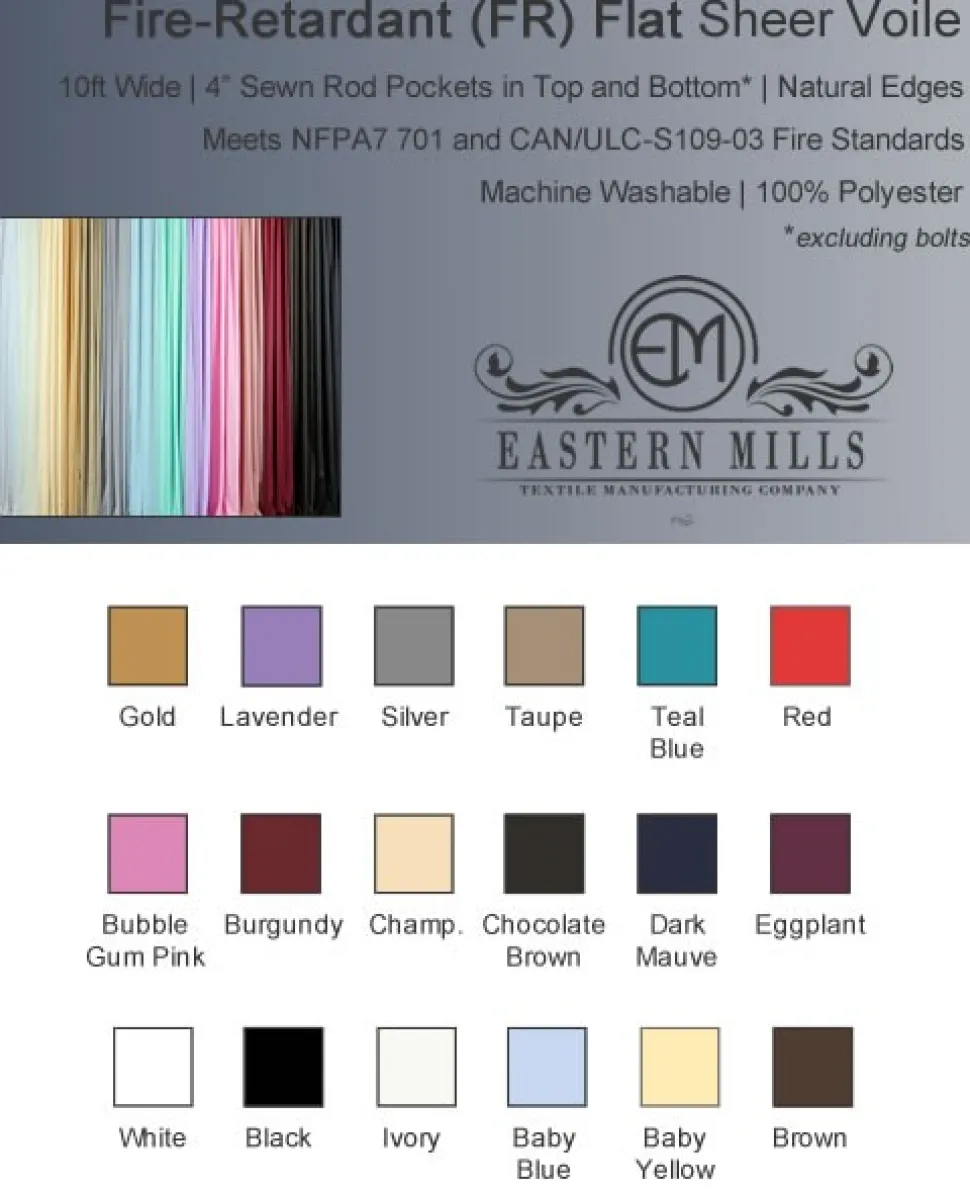 Premium Two Tone 3 Panel Backdrop - Height: 6-14ft