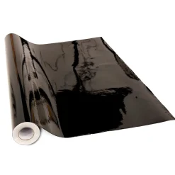 Premium Vinyl Dance Floor Wrap - Black Gloss - Multiple Sizes