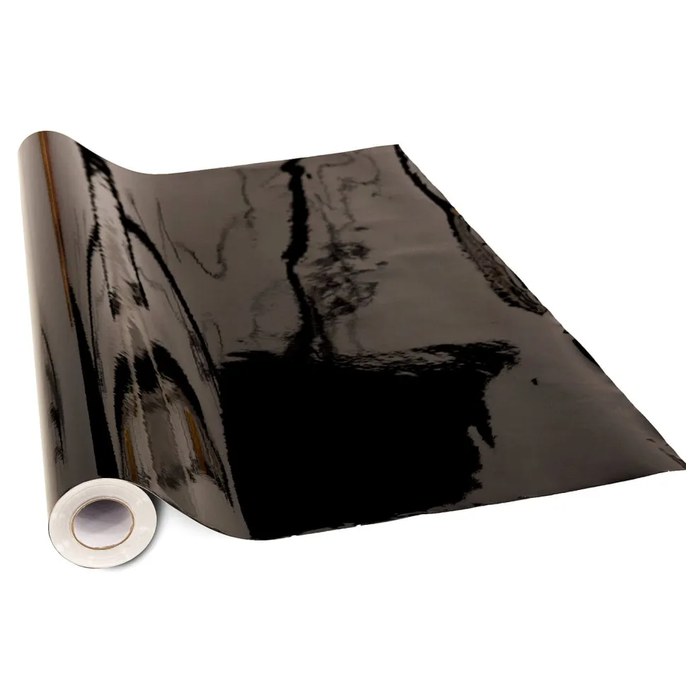 Premium Vinyl Dance Floor Wrap - Black Gloss - Multiple Sizes