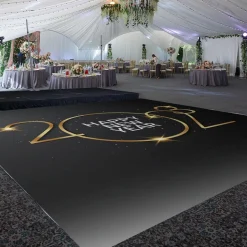 Premium Vinyl Dance Floor Wrap Custom Size - New Year's Day 2023