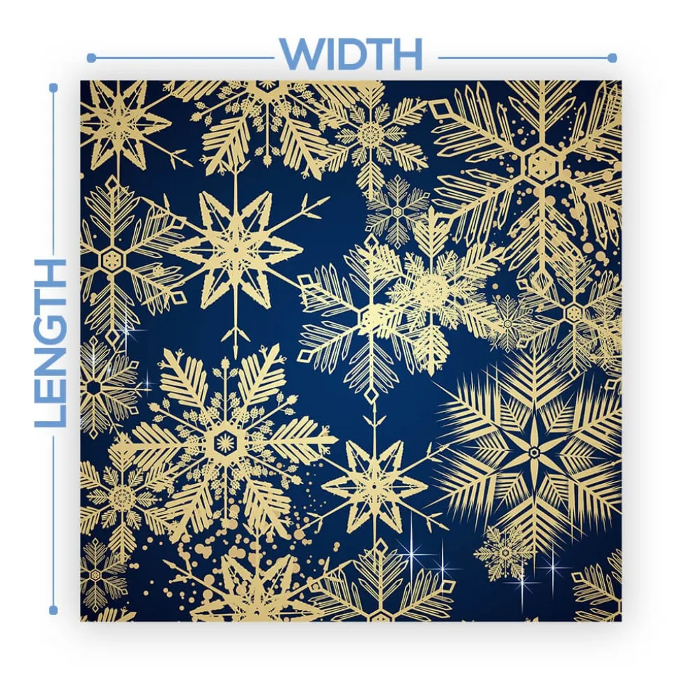 Premium Vinyl Dance Floor Wrap Custom Size - Christmas Day Bold Christmas