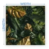 Premium Vinyl Dance Floor Wrap Custom Size - Tropical Gold Oasis