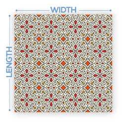 Premium Vinyl Dance Floor Wrap Custom Size - Eclectic Axel