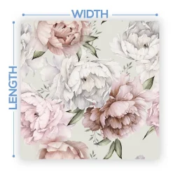 Premium Vinyl Dance Floor Wrap Custom Size - Romance Flora