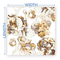 Premium Vinyl Dance Floor Wrap Custom Size - Romance Blooming Spring