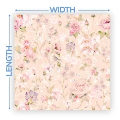 Premium Vinyl Dance Floor Wrap Custom Size - Fairytale Duchess