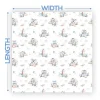 Premium Vinyl Dance Floor Wrap Custom Size - Boys Birthday Flying High