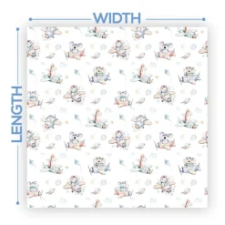 Premium Vinyl Dance Floor Wrap Custom Size - Boys Birthday Flying High