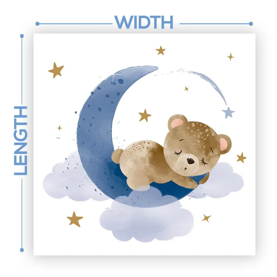 Premium Vinyl Dance Floor Wrap Custom Size - Boys Birthday Sweet Dreamz