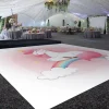 Premium Vinyl Dance Floor Wrap Custom Size - Girls Birthday Pink Fantasy