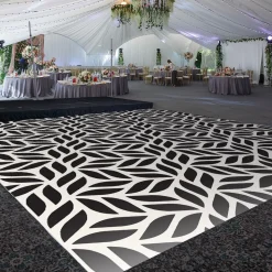 Premium Vinyl Dance Floor Wrap Custom Size - Geometric Floraze