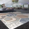 Premium Vinyl Dance Floor Wrap Custom Size - Eclectic Mosaic Muse
