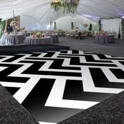 Premium Vinyl Dance Floor Wrap Custom Size - Eclectic Alexane