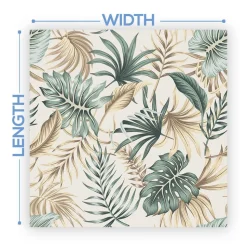Premium Vinyl Dance Floor Wrap Custom Size - Tropical Kehlani