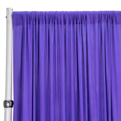 Purple 4-Way Stretch Spandex Drape Panel - Choose your Size