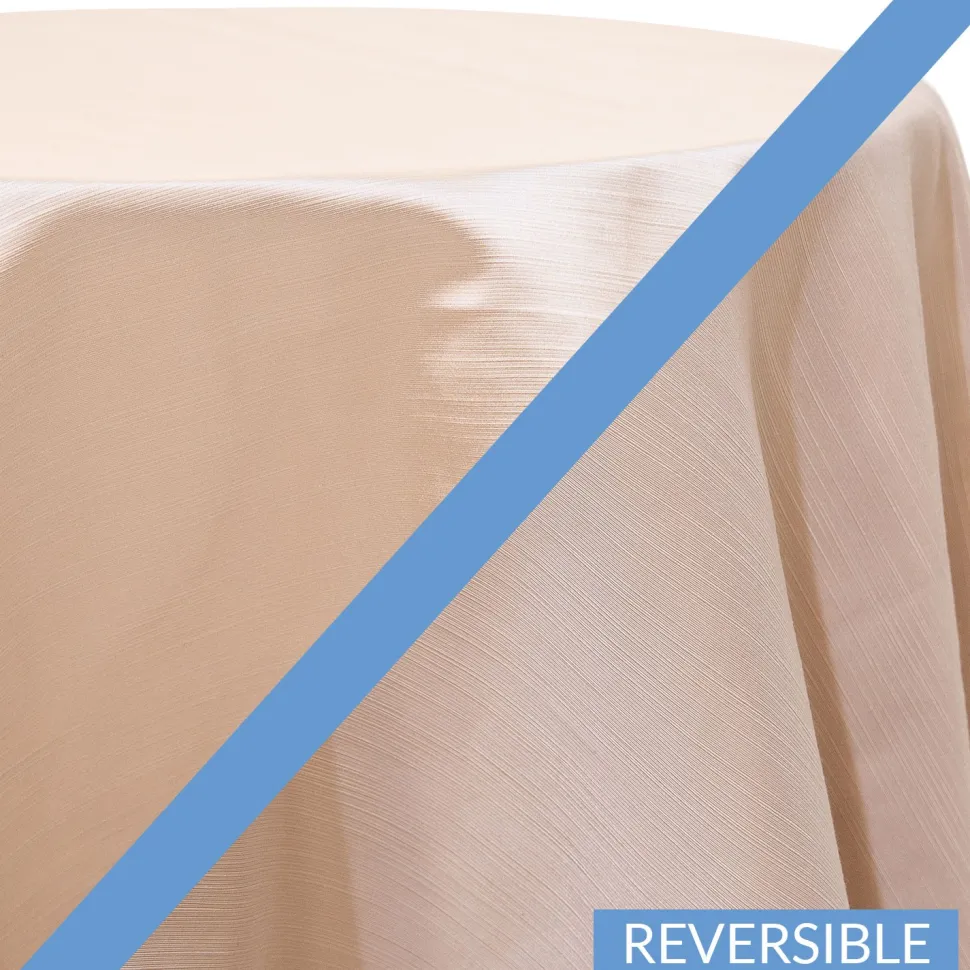 Rain - Royal Slub Designer Tablecloth - Many Size Options