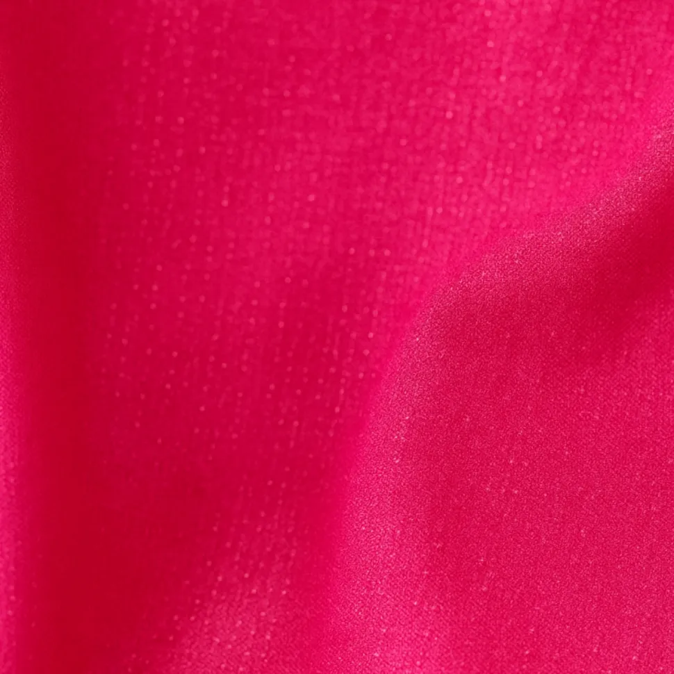 Raspberry - Banjo Cloth Drape Panel by Eastern Mills w/ Sewn Rod Pocket