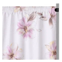 Raspberry Primavera Curtain Panel w/ 4" Rod Pocket - 110" Wide - Many Size Options