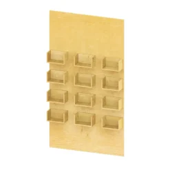 Rectangle Wood Party Snack Wall Panel - 84