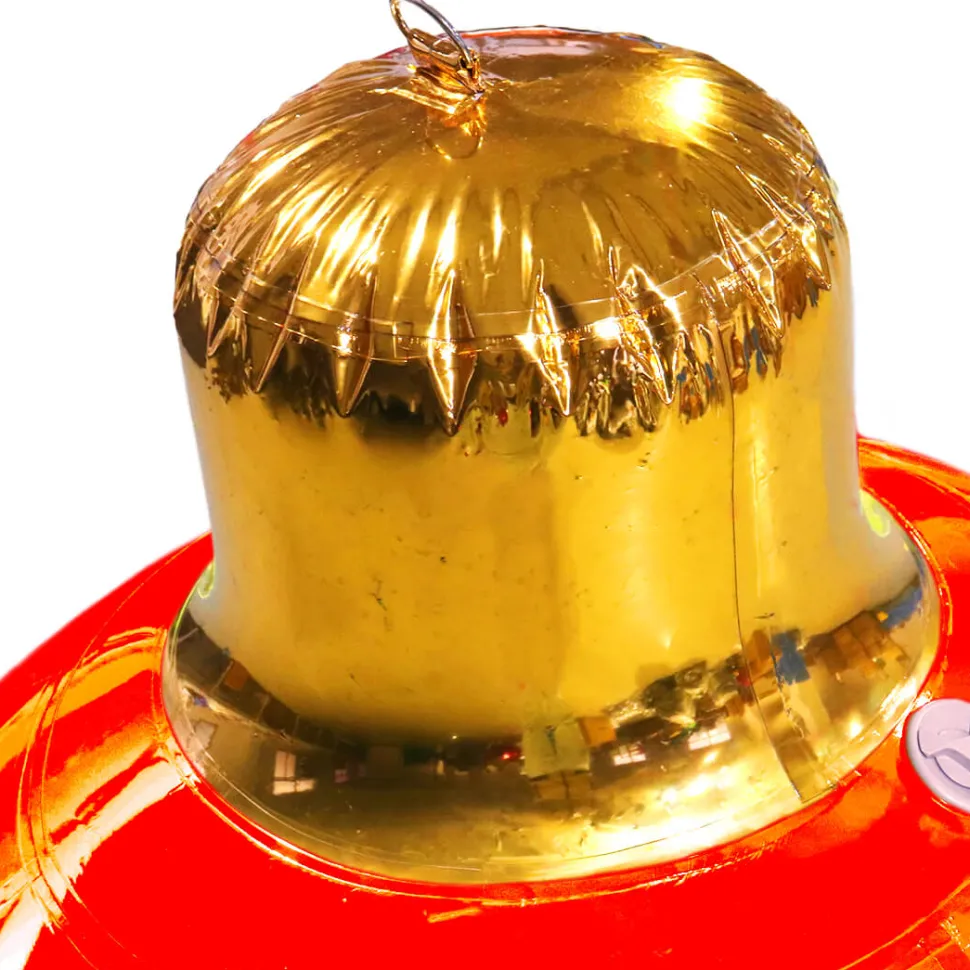 Red Giant Inflatable Christmas Ornament – Maxorb™ Holiday Event Decor – Commercial Installation Sizes
