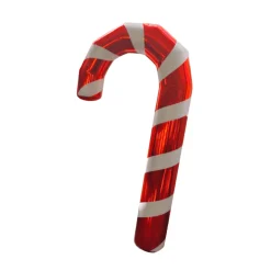 Red Giant Inflatable Mirror Candy Cane – Maxorb™ Reflective Holiday Event Decor – Commercial Installation Sizes