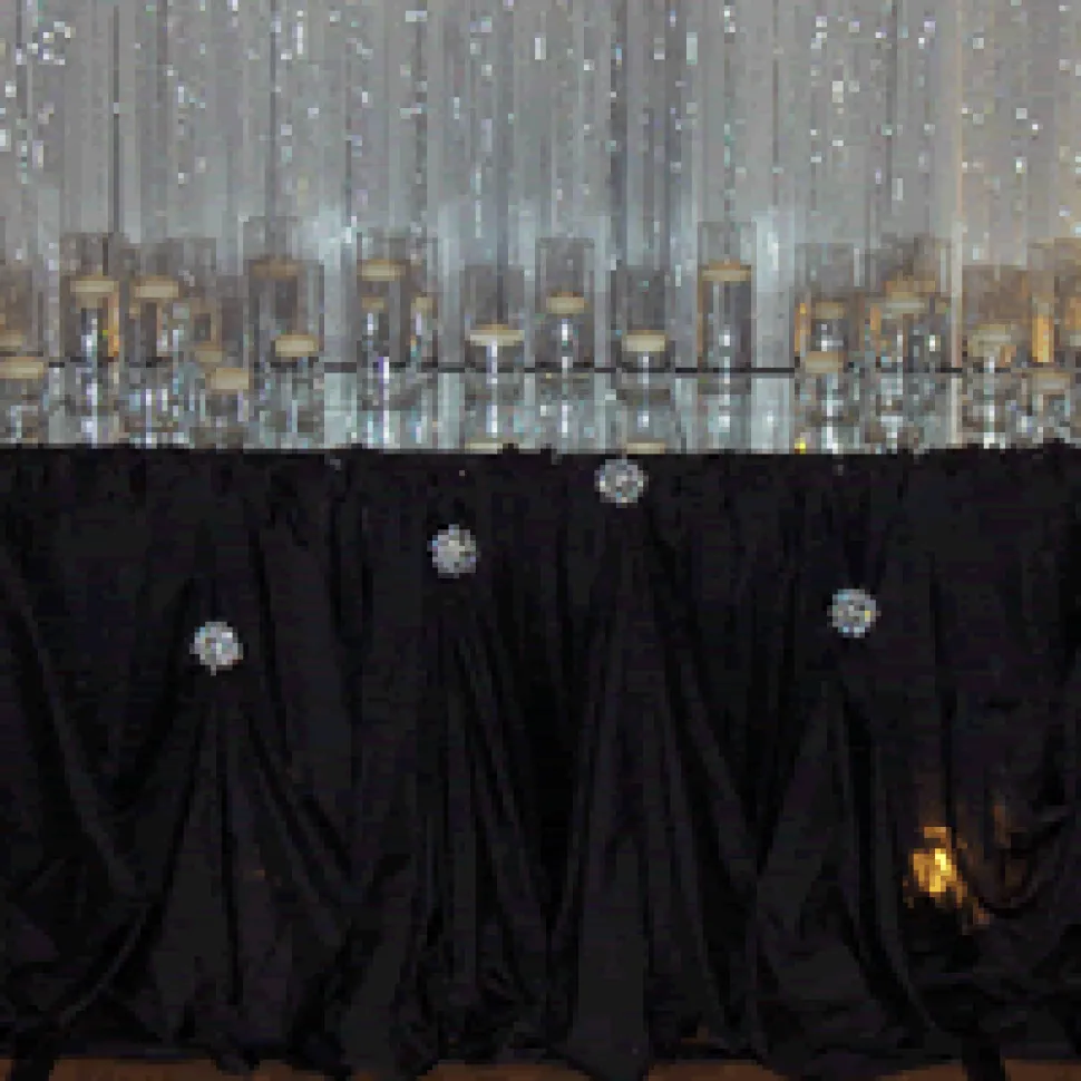 Replacement Cinderella "Stringed" Table Skirt - Skirt Only!