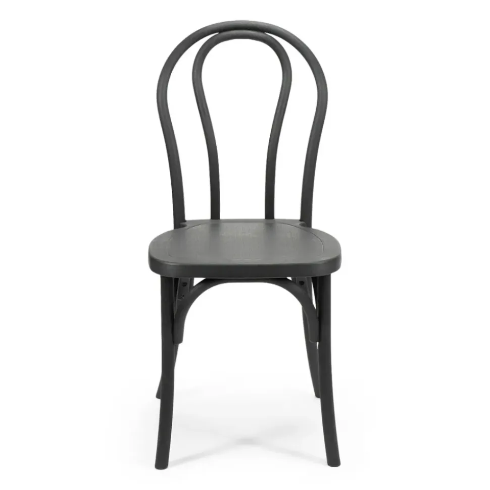 Resin Bentwood Chair - Black