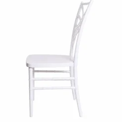 Resin Fanny Stacking Chair - White