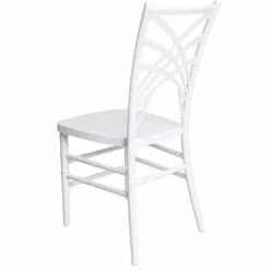 Resin Fanny Stacking Chair - White
