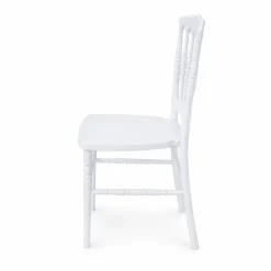 Resin Napoleon Chair with UV Protection - White