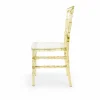 Resin Napoleon Chair with UV Protection - Amber