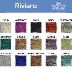Riviera- 100% Polyester - By The Yard - 115