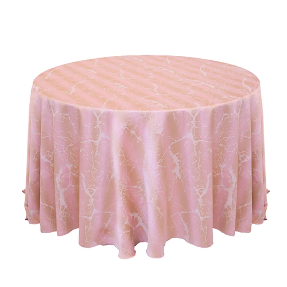 Rose Gold - Limestone Designer Tablecloths by Eastern Mills - Many Size Options