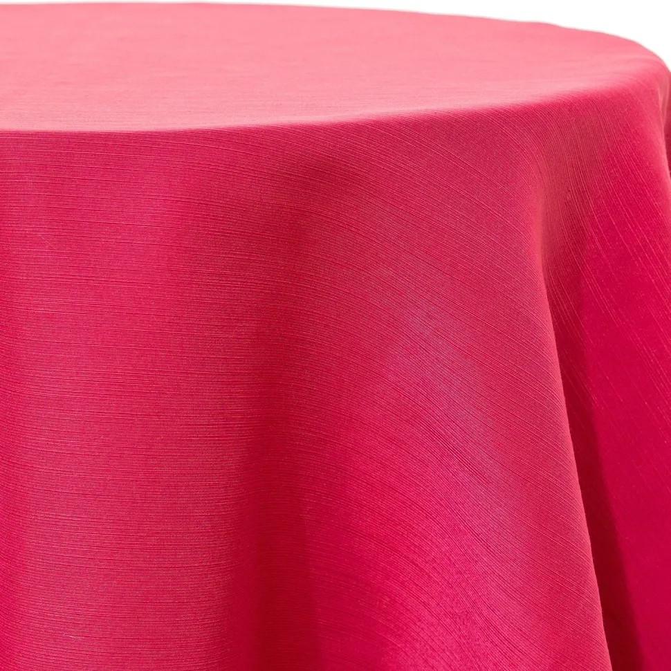 Rouge - Royal Slub Designer Tablecloth - Many Size Options