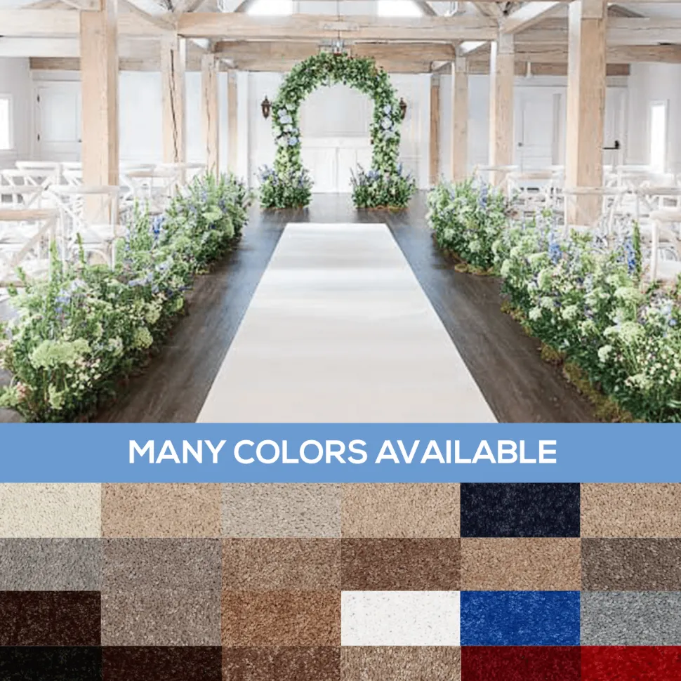 Royal Event Carpet - Choose your Size & Color!