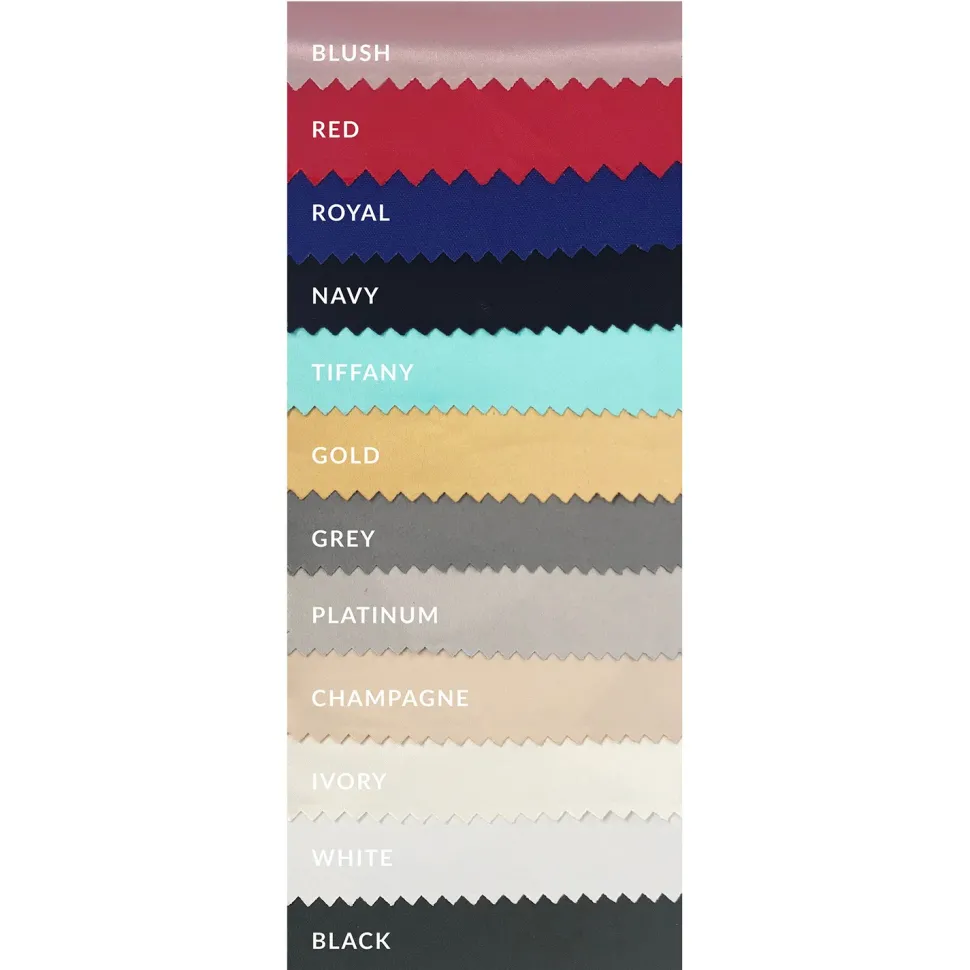 Royal Blue - Lamour Matte Satin "Satinessa" Tablecloth - Many Size Options