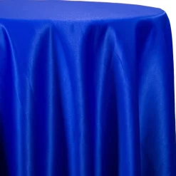 Royal Blue - Lamour Matte Satin "Satinessa" Tablecloth - Many Size Options