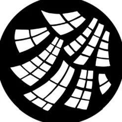 Runyon Windows - Stock Gobo for Gobo Light Projectors - Choose your size!