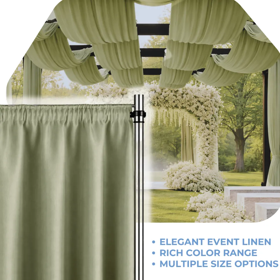 Sage La Petite France Curtain Panel w/ 4" Rod Pocket - 118" Wide - Many Size Options
