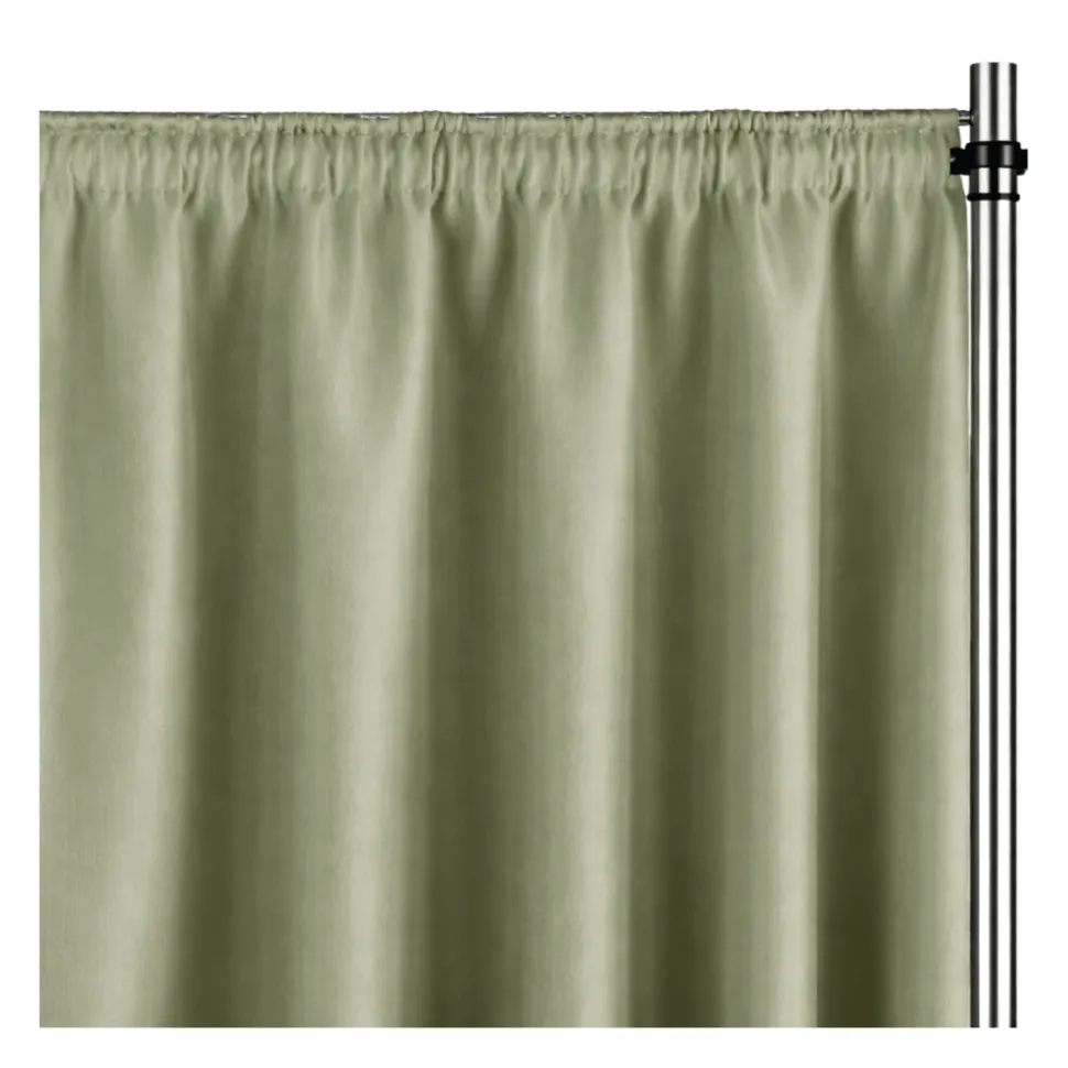 Sage La Petite France Curtain Panel w/ 4" Rod Pocket - 118" Wide - Many Size Options