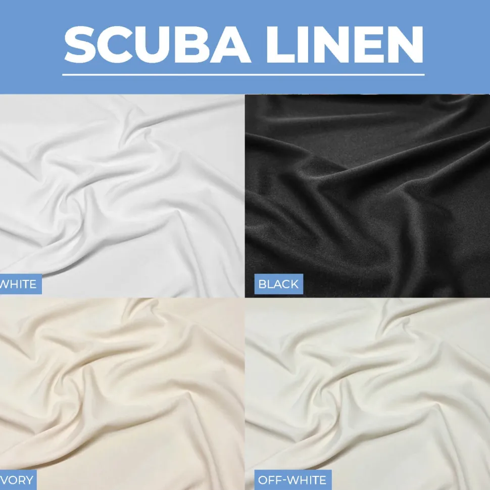 Scuba (Wrinkle Free) - Premium Polyester Tablecloth