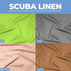 Scuba (Wrinkle Free) - Premium Polyester Tablecloth