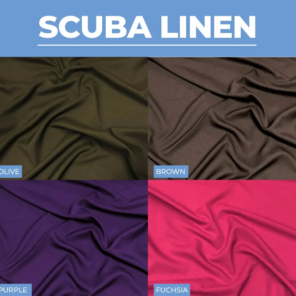 Scuba (Wrinkle Free) - Premium Polyester Tablecloth