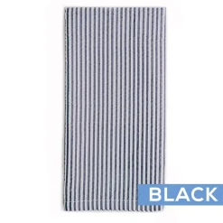 Seerscuker Napkin – 22” x 22” – 12 PACK – Black