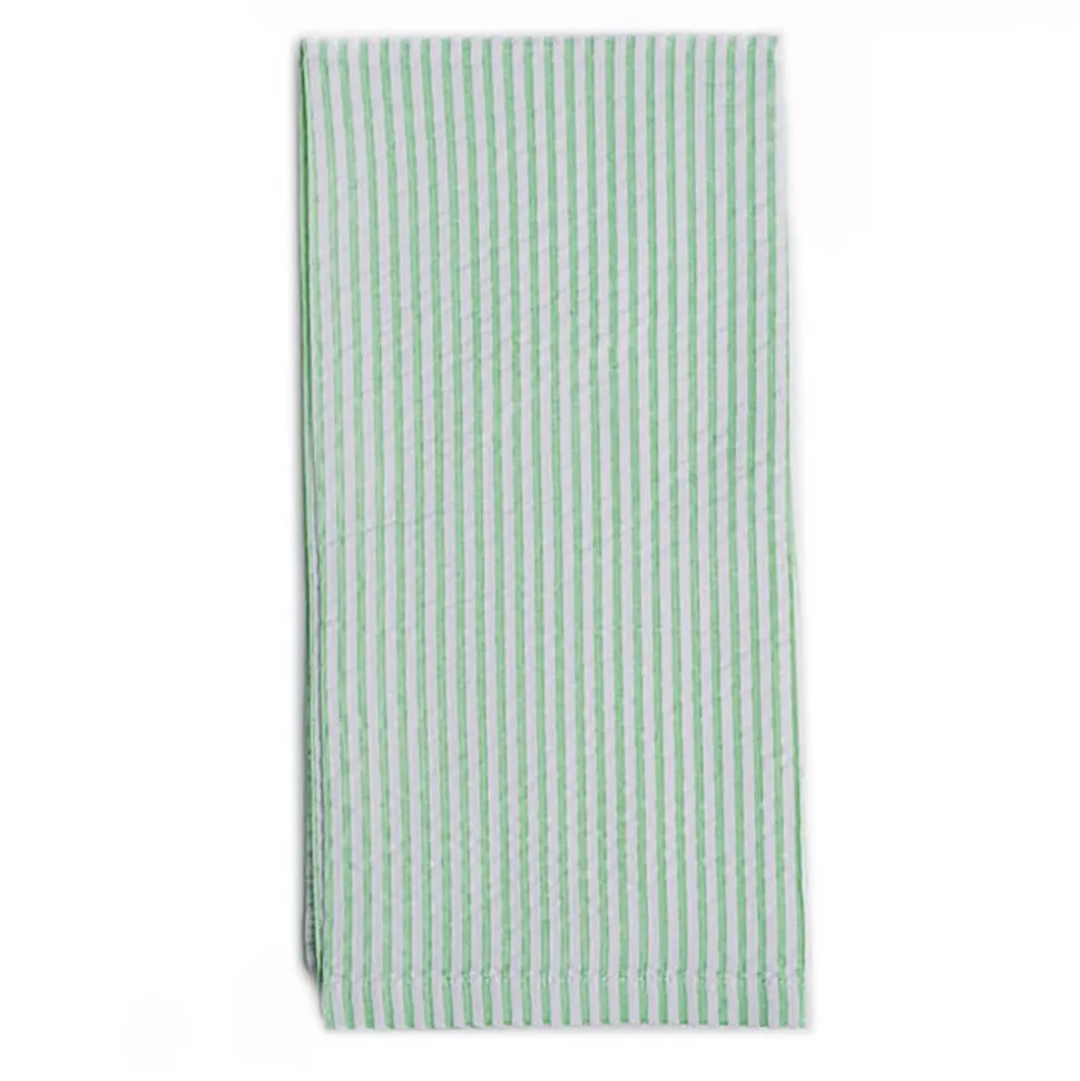 Seerscuker Napkin – 22” x 22” – 12 PACK – Green