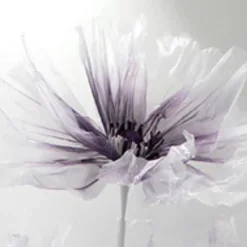 Set of 3 Stands with Silk Gauze Flowers - Choice of Colors!